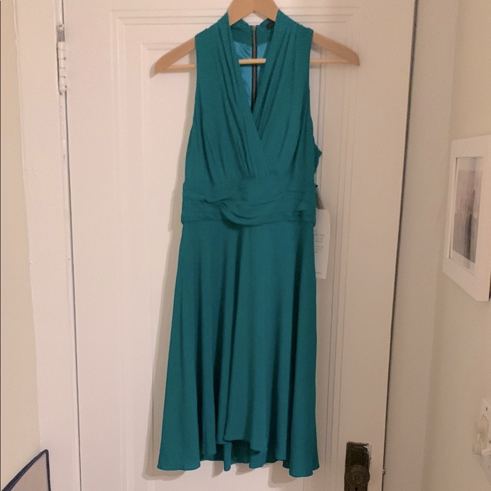 Beautiful Teal Sleeveless Dress